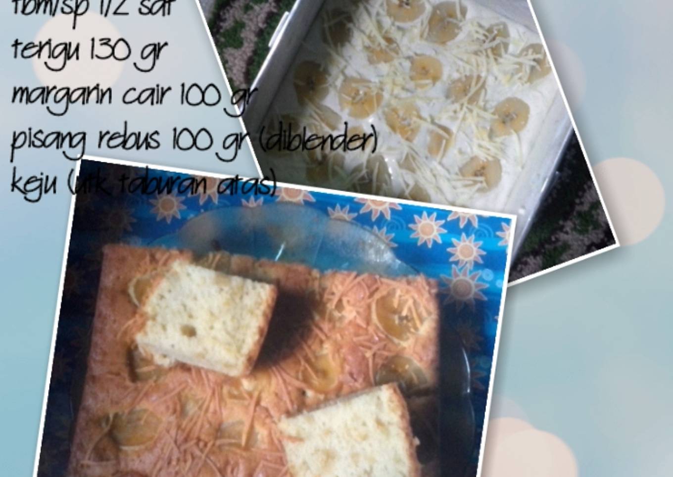 Bolu Pisang (rebus)