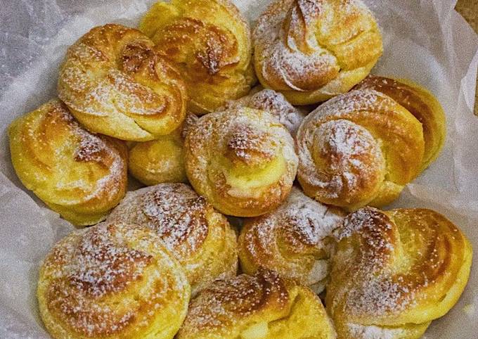 Профитроли с заварным кремом🥰