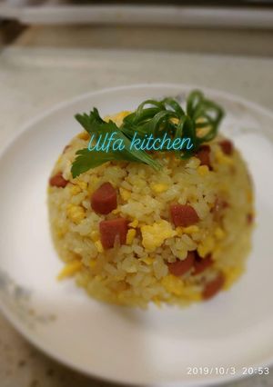 Foto resep Fried rice salted fish