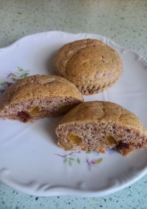 Gyümölcskenyér muffin 🥮 recept fotója