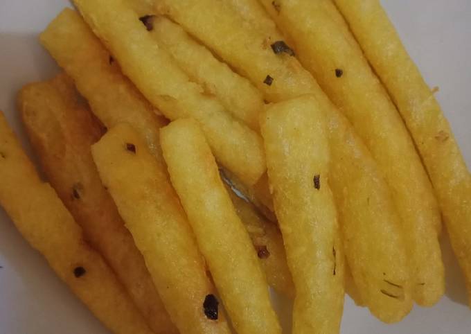 Resep termudah bikin Stik kentang keju  sempurna