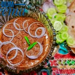 Dum seekh qeema A picture of Dum seekh qeema.