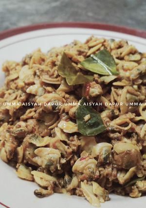 Foto resep Tumis kerang daun jeruk