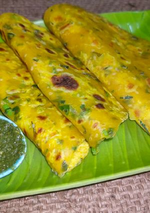 মেথি থেপলা (Methi thepla recipe in bengali) রেসিপির প্রধান ছবি