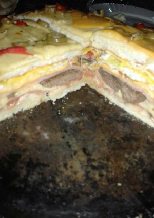 Una foto de Lomo pizza