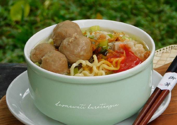 Resep Bakso Homemade Oleh Desmawati Kuretangin Cookpad