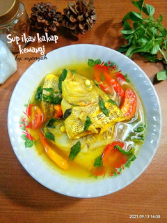 Foto resep Sup ikan kakap kemangi