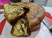 Gambar sponge cake premium