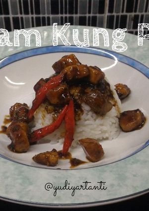Foto resep Nasi Ayam Kung Pao ala ala