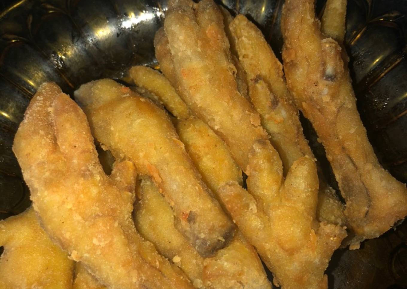 Ceker ayam goreng krispy
