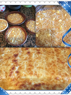 Una foto de Canelones de brandada de bacalao y bechamel de escalivada