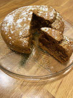 Una foto de Carrot cake con nueces🥕