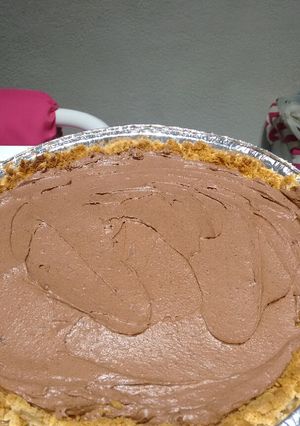 Una foto de Torta de mousse de chocolate