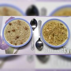 A picture of Sweet Poha (beaten rice).