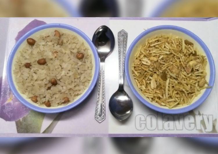 Simple Way to Make Quick Sweet Poha (beaten rice)