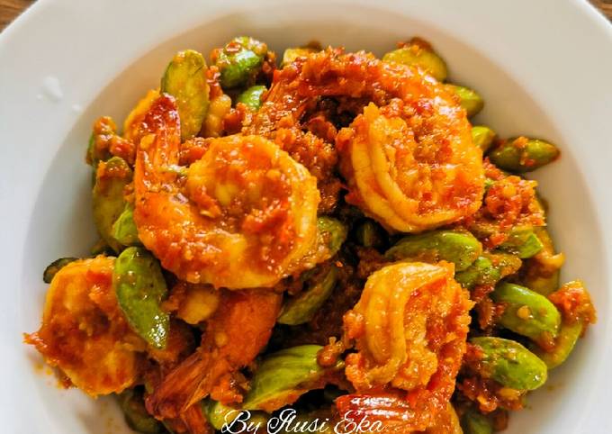 Resep: Sambal Udang Pete Enak Terbaru