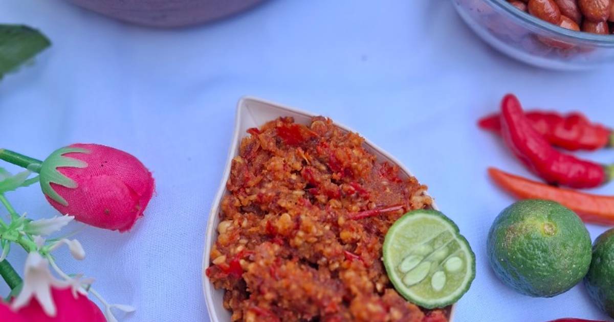 Resep Sambal Kacang Nasi Uduk Dijamin Nikmat dan Mudah