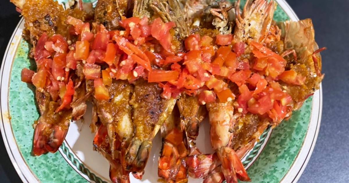 Resep Udang Bakar Jimbaran Versi Devina Hermawan Oleh Angeline Hosen ...