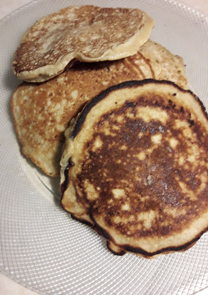 Una foto de Hotcakes con soja texturizada