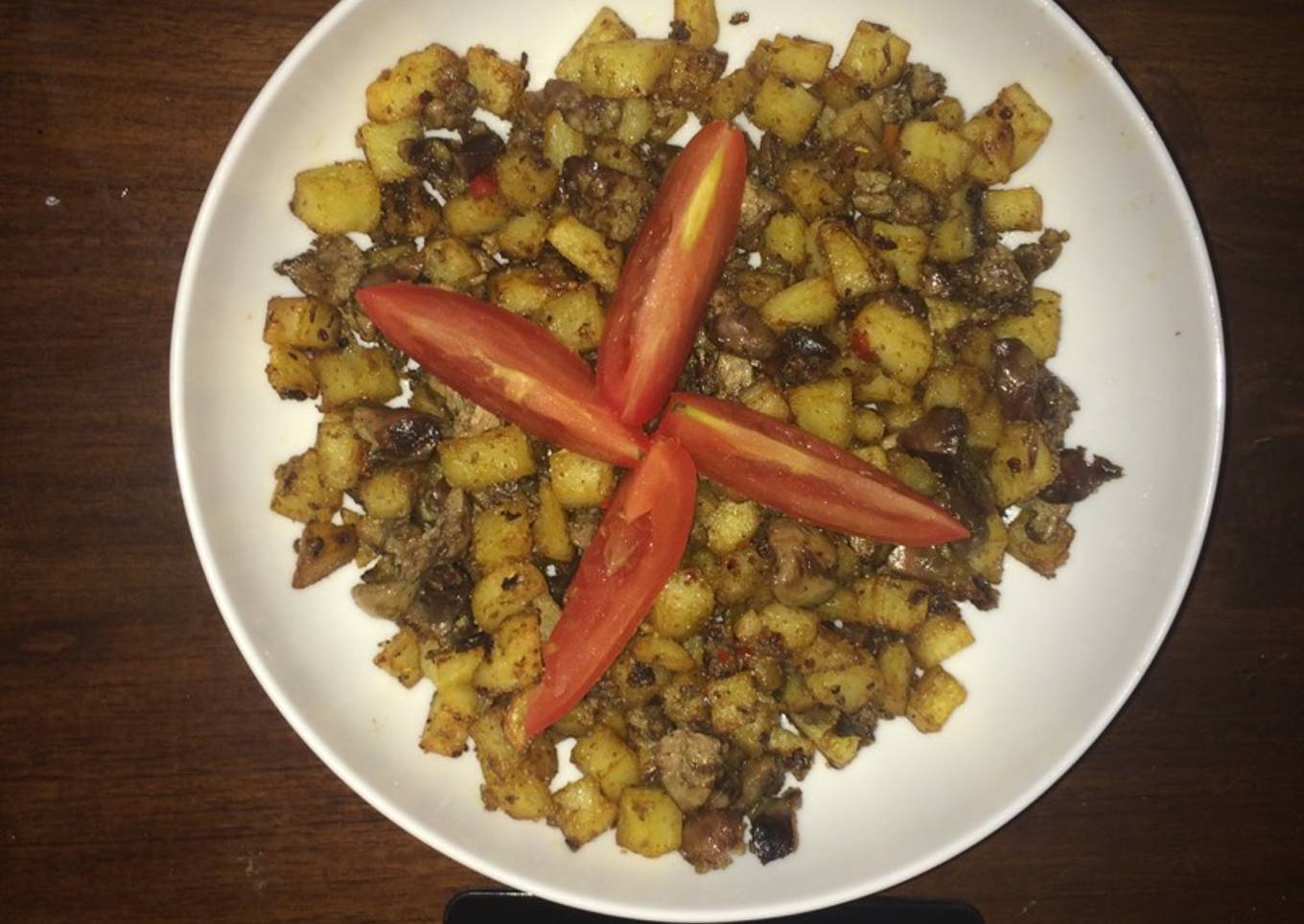 Kentang Goreng Ati Ampela Special Cinta