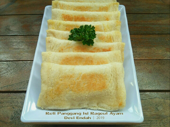 Anti Ribet, Buat Roti Panggang Isi Ragout Ayam 24.12.2019 Menu Enak