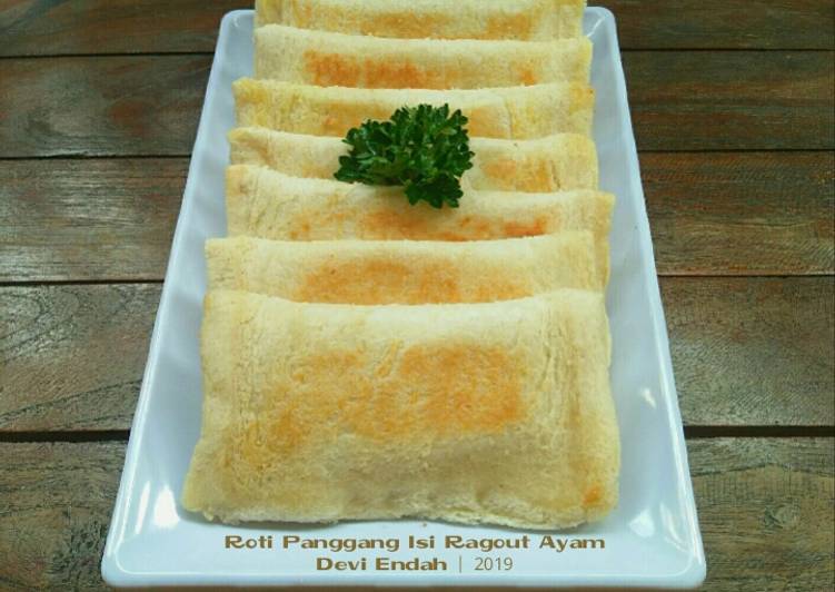 Roti Panggang Isi Ragout Ayam 24.12.2019