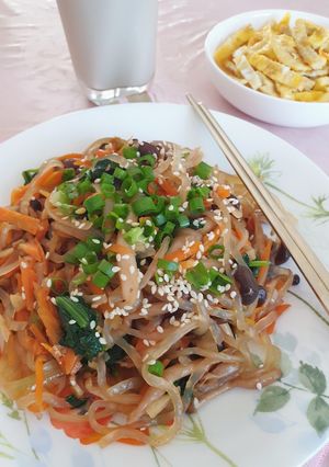 Foto resep Menu Diet: Shirataki Noodles