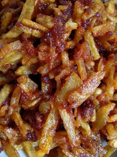 Foto resep Kering kentang pedas manis