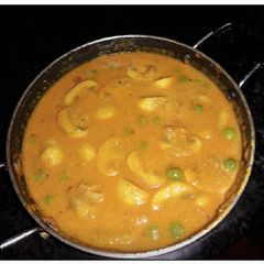 A picture of Mushroom matar.