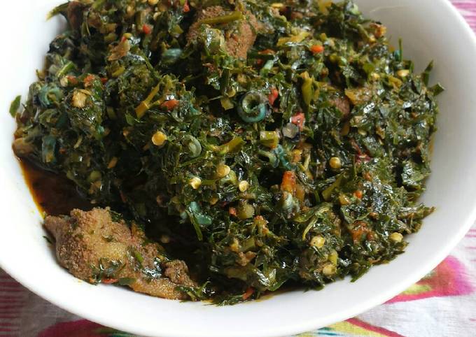 Afang soup Recipe by Enefola Joy Owoicho - Cookpad