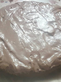 A picture of Chocolate cake with frosting .
