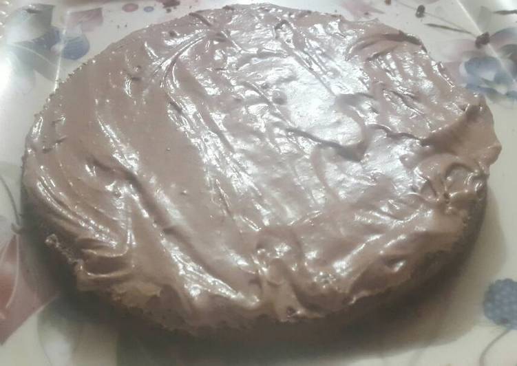 Recipe of Super Quick Chocolate cake with frosting