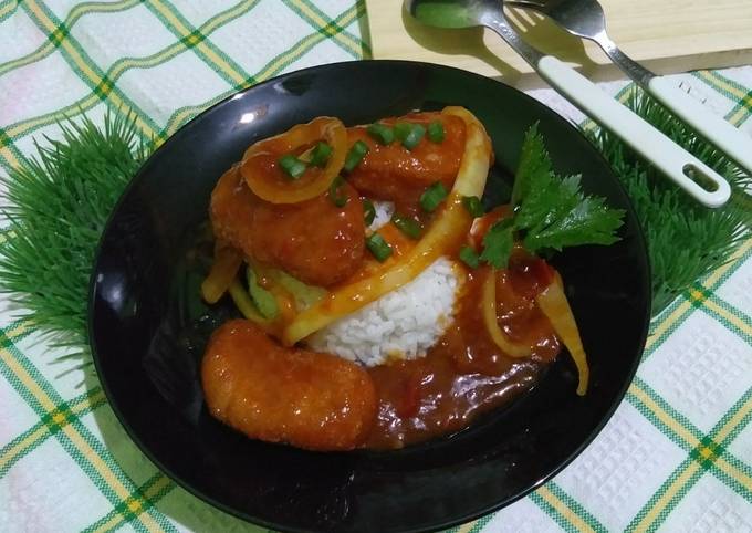 Resep Nugget Asam Pedas Manis Oleh Erni's Kitchen (RK) - Cookpad