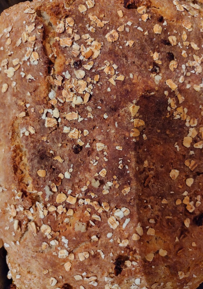 Una foto de Pan de avena extra fácil
