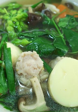 รูปของ แกงจืดตำลึงเต้าหู้หมูสับ (คลีน)​