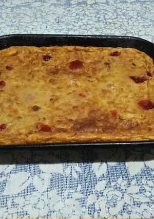 Una foto de Budín de pan