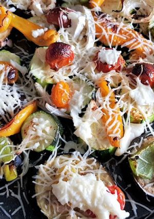 Une photo de Légumes grillés et gratinés