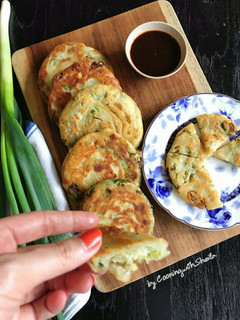 Foto resep Pancake Daun Bawang