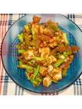 Tahu buncis crispy cabe garam