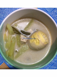 Foto resep 35. Sayur Lodeh Labu Siam, Tempe Semangit & Telur
