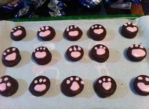 Una foto de Mini mamuts decorados express/ candy bar