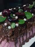 Tarta de Cereza y chocolate sin horno