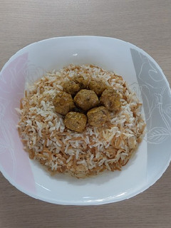 عکسی از دستور رشته پلو با قلقلی