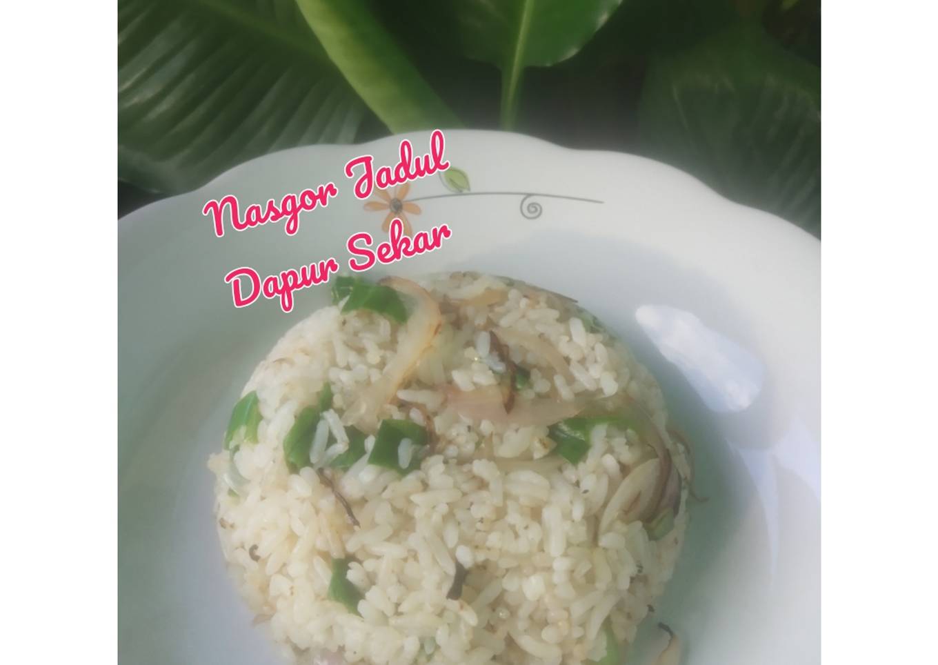 Nasgor Jadul (nasi goreng my mom)