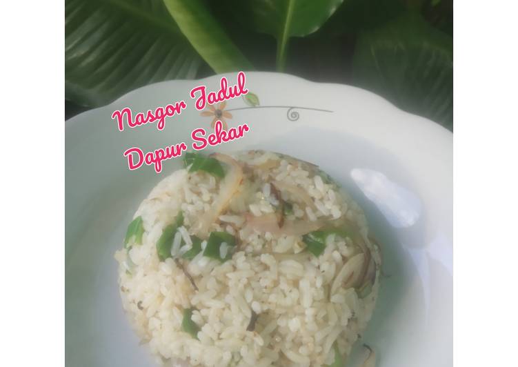 Cara Membuat Nasgor Jadul (nasi goreng my mom), Sempurna