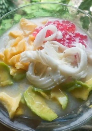 Foto resep Es Teler Homemade