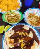 Burritos y mole al estilo Paolita 🌮