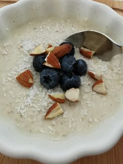 Egy éjszakás vaníliás zabkása✨ recept fotója