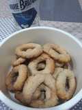 Rosquillas de anís con gasificante