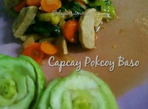Foto resep Capcay Pokcoy Baso